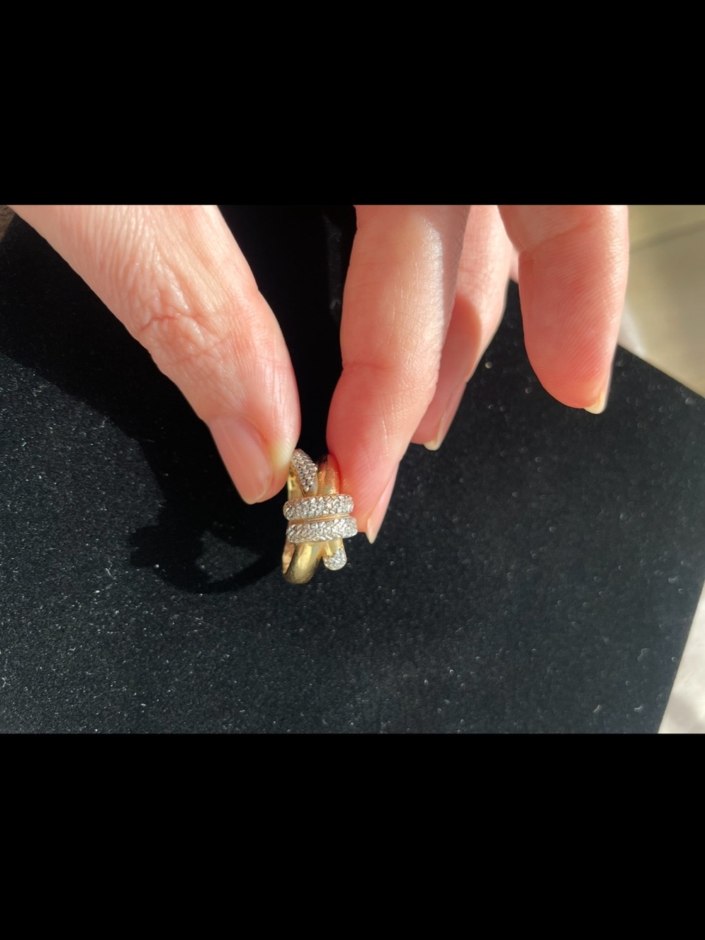 Gold Twisted Knot Ring